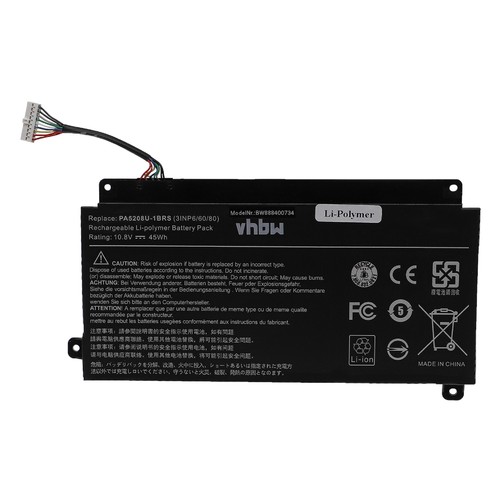 Batteria per toshiba satellite - batteria,